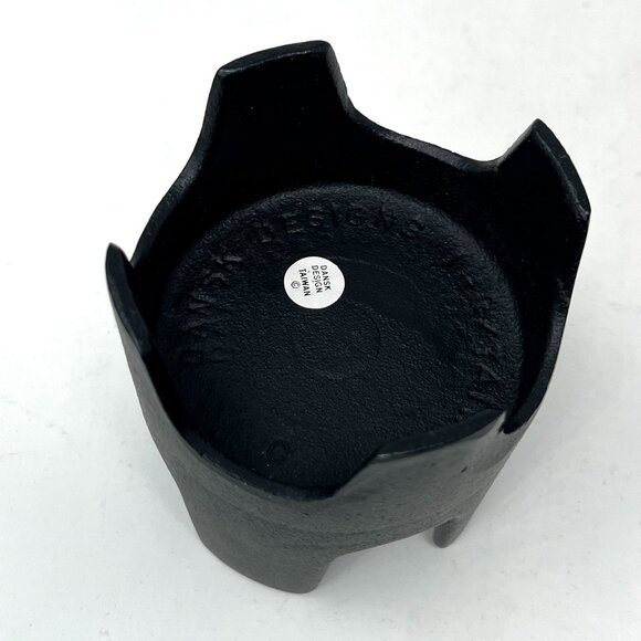 Vintage DANSK MATADOR Cast Iron Candle Holder MCM Jens Quistgaard Brutalist - Picture 5 of 5